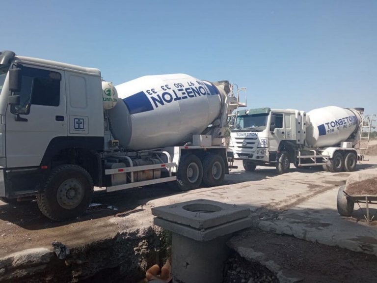 Доставка Бетона, Товарный Бетон, Производство Бетона в Ташкенте TON BETON